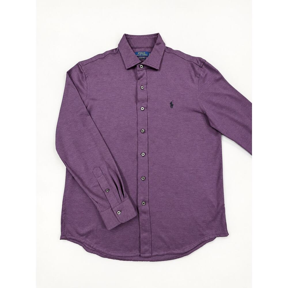 Polo Ralph Lauren Men’s Knit Dress Shirt – XL – 100% Cotton - Picture 2 of 7